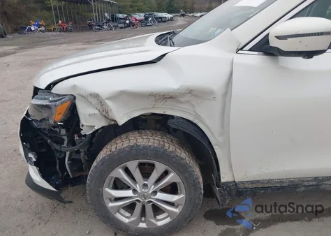 2016 Nissan Rogue Sv z USA, uszkodzony, nr VIN 5N1AT2MV3GC812538